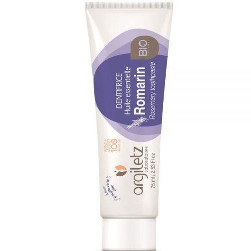 Dentifrice Bio Romarin - Vitalité - Argile Verte Illite 75ml - Argiletz 