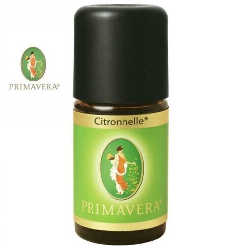 Citronnelle Bio - Huile Essentielle Cymbopogon Nardus 5 Ml - Primavera 