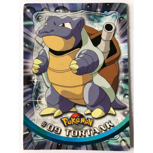 Pokemon Carte Topps N° 09 Tortank