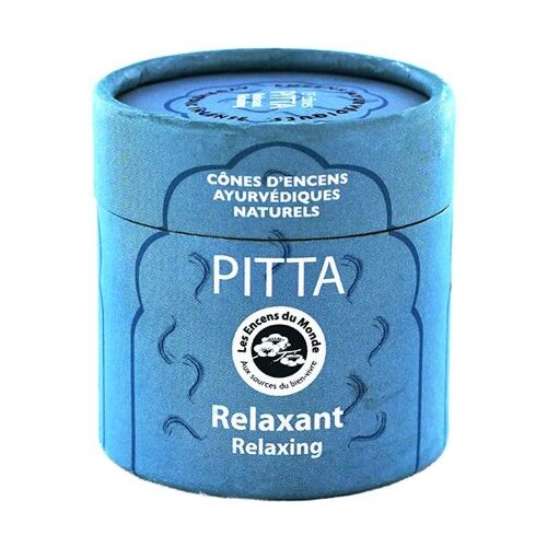 Pitta Relaxant - Encens Ayurvédiques 15 Cônes - Les Encens Du Monde 