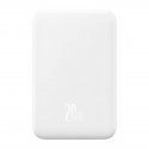 Baseus 6932172636210 Banque D'alimentation Électrique Lithium Polymère (Lipo) 5000 Mah Blanc
