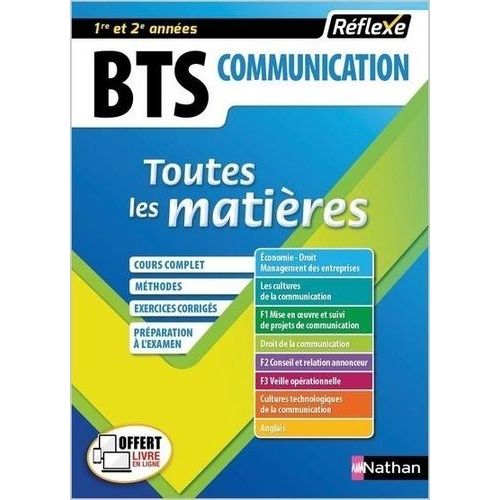 Bts Communication - Toutes Les Matières