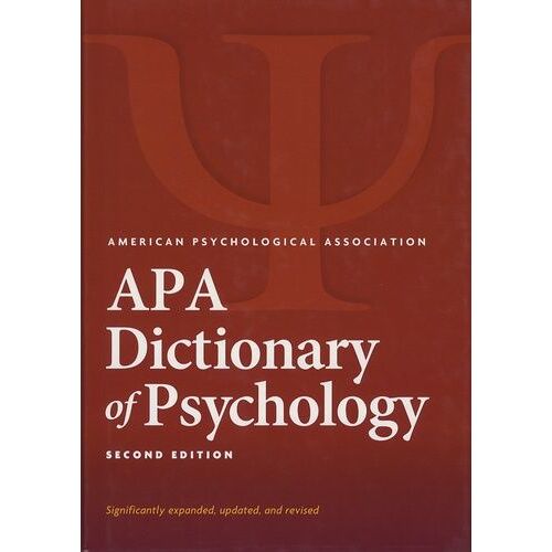 Apa Dictionary Of Psychology