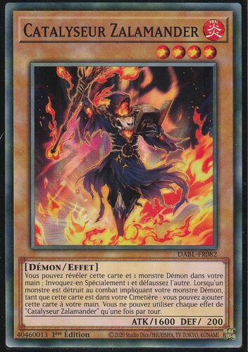 Carte Yu-Gi-Oh - Catalyseur Zalamander - Dabl-Fr082