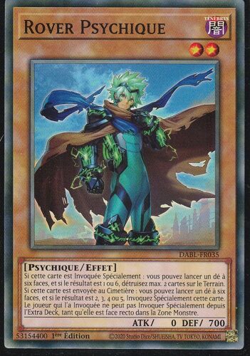 Carte Yu-Gi-Oh - Rover Psychique - Dabl-Fr035