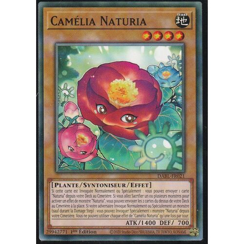 Carte Yu-Gi-Oh - Camelia Naturia - Dabl-Fr021