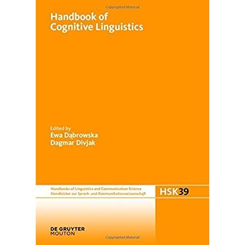 Handbook Of Cognitive Linguistics