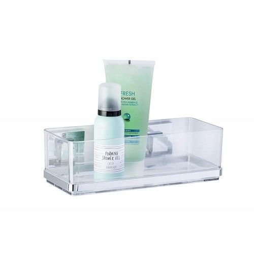 Étagère murale - Quadro - ABS - Fixation Vacuum-Loc - 1 étage WENKO