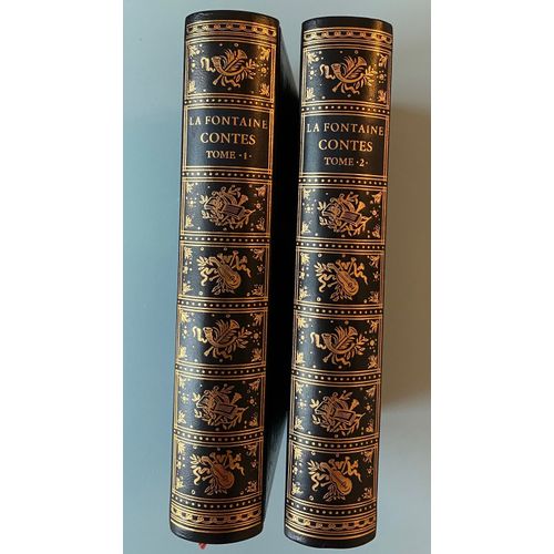 Edition Jean De Bonnot 1982: La Fontaine Contes Et Nouvelles 2 Tomes.