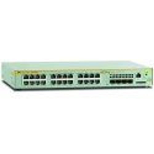Allied Telesis AT x230-28GT - Commutateur - C2+ - Géré - 24 x 10/100/1000 + 4 x SFP - de bureau, Montable sur rack, fixation murale