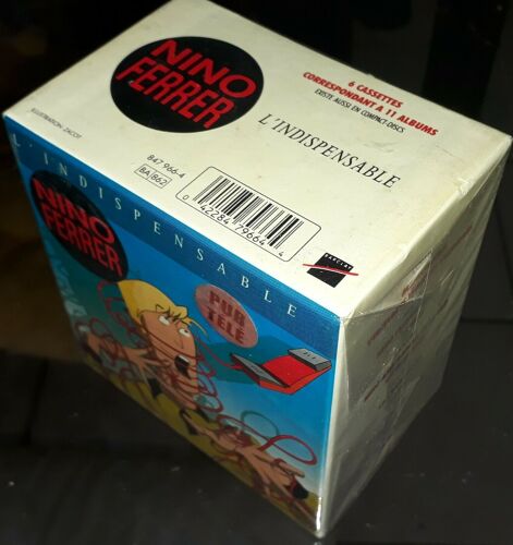 Neuf Scelle Rarissime Nino Ferrer Coffret 6 K7 Cassettes Audio L Indispensable