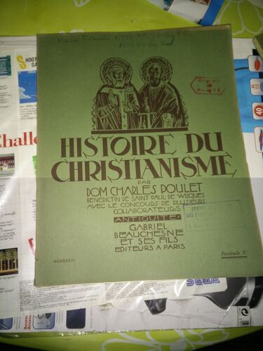 Histoire Du Christianisme. Fascicule V 5. Antiquité