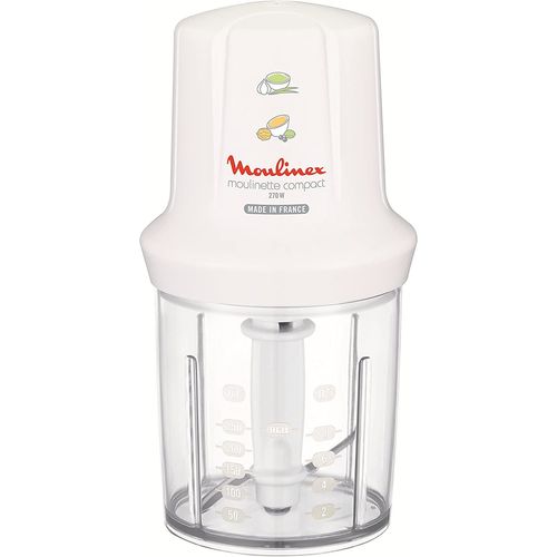 Moulinex Compact DJ300110 - Hachoir - 600 ml - 270 Watt - blanc