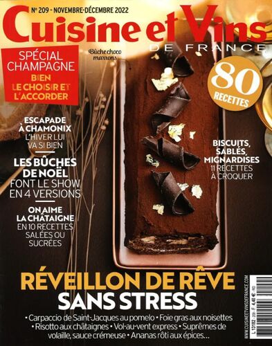 Cuisine Et Vins De France N°209 : Réveillon De Rêve Sans Stress