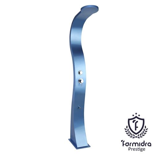 Douche d'exterieure bellagio bleue 37 l