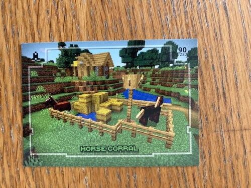 (179) Carte Minecraft N°90 Panini