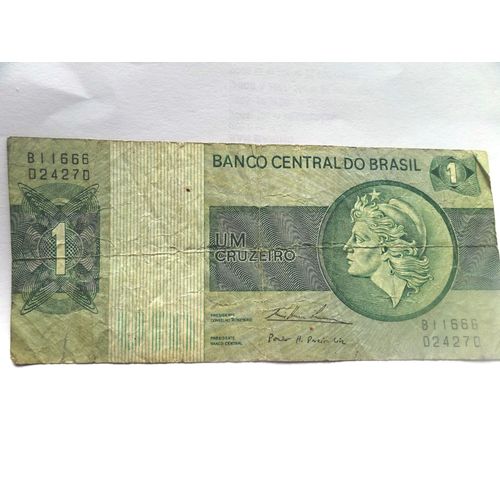 Billet 1 Cruzeiro - Brésil - 1980