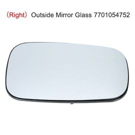 Droit - Rétroviseur Extérieur Droit Gauche En Verre, Accessoires De Voiture Pour Renault Megane Ii 2,Laguna Ii 2,Clio Iii 3 7701054753