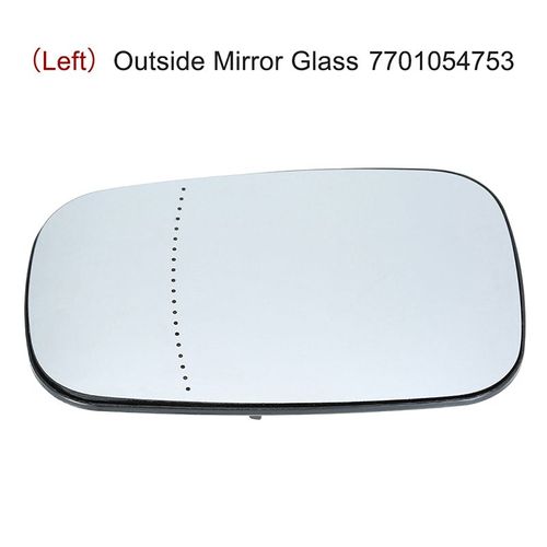 Gauche - Rétroviseur Extérieur Droit Gauche En Verre, Accessoires De Voiture Pour Renault Megane Ii 2,Laguna Ii 2,Clio Iii 3 7701054753