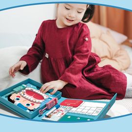 Jouet Montessori 3 4 5,Jeux Educatif 3 Ans,Jeux Magnetique Enfant,Malette Docteur Enfant,Busy Book,Motricité Fine,Cadeau 3-5 Fille Garçon