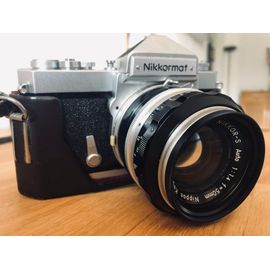 nikkormat + objectif nikkor s 50mm 1.4