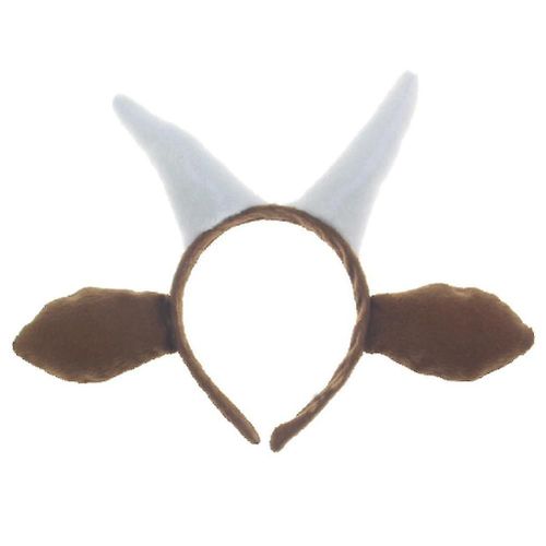 Bandeau De Chèvre Pour Enfants, Costume De Cosplay En Poils D'animaux De Dessin Animé