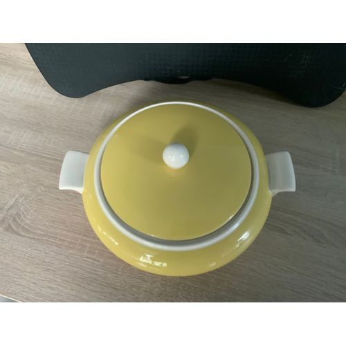 Soupière Jaune Villeroy & Boch , Vintage 1960-1970
