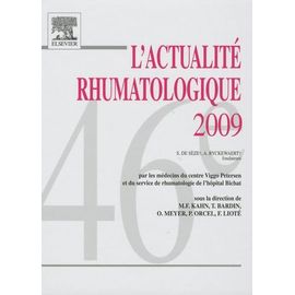 L'actualité Rhumatologique 2009