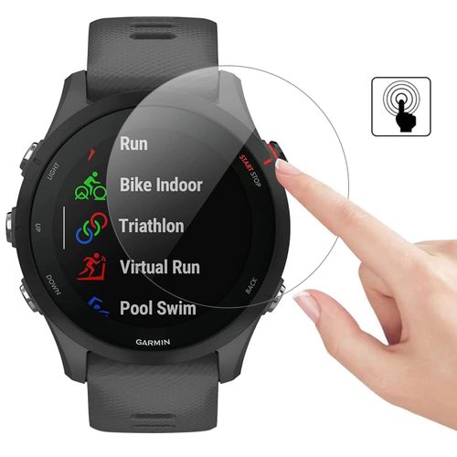 Verre Trempe Pour Garmin Forerunner 255 / Forerunner 255 Music [Lot De 2] Film Protection Ecran Montre Anti Rayure Phonillico©