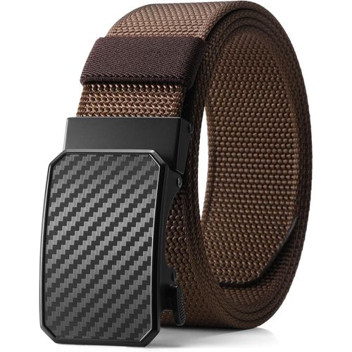 Tzf-Ceinture Hommes Tactique, Ceinture Automatique Homme, Ceinture Tactique En Nylon Largeur 38mm Taille Ajustable, Ceinturon Pour Sports De Plein Air Avec Cadeau Box