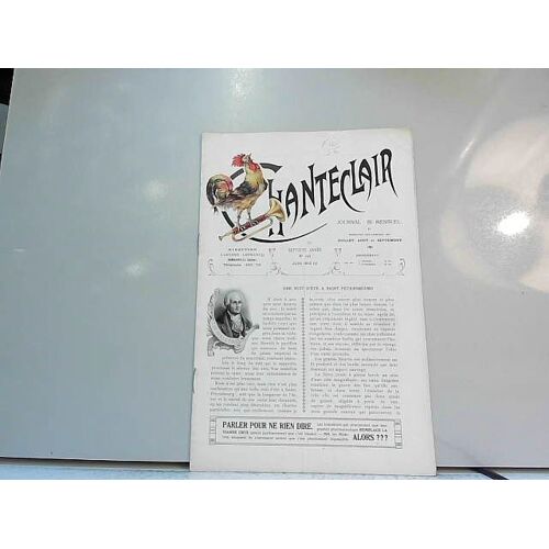 Chanteclair, Journal Illustré N°105 Juin 1912 (2)