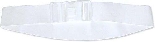 KALANKA-Ceinture Ihram pour Hadj & Omra, Ceinture blanche élastique invisible avec boucle plate, taille ajustable pour hommes et enfants
