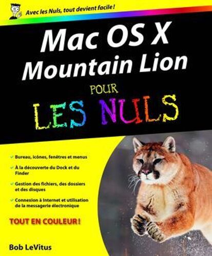Mac Os X Mountain Lion Pour Les Nuls