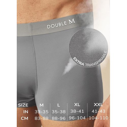 Tzf-, Lot De 3 Caleçons Pour Hommes, Boxers Doux Et Confortables, Matière Modale, Soie De Glace, Maille De Nylon, Variété De Couleurs, Ceinture Élastique Et Respirante, Tailles M,L,Xl,Xxl
