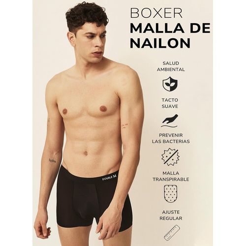 Tzf-, Lot De 3 Caleçons Pour Hommes, Boxers Doux Et Confortables, Matière Modale, Soie De Glace, Maille De Nylon, Variété De Couleurs, Ceinture Élastique Et Respirante, Tailles M,L,Xl,Xxl