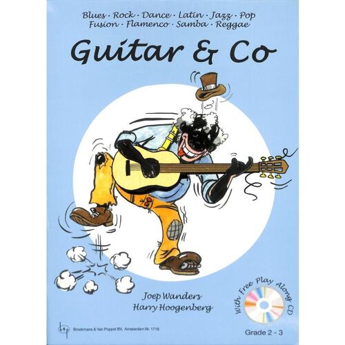 Joep Wanders Et Harry Hoogenberg : Guitar & Co With Cd - Broekmans & Van Poppel