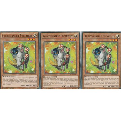 3x Rhinotonnerre Potartiste Mp16-Fr045 En 1ere Edition