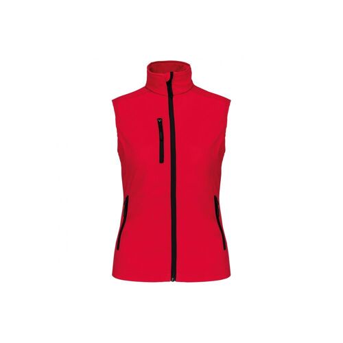 Bodywarmer Softshell femme Kariban imperméable Rouge XL