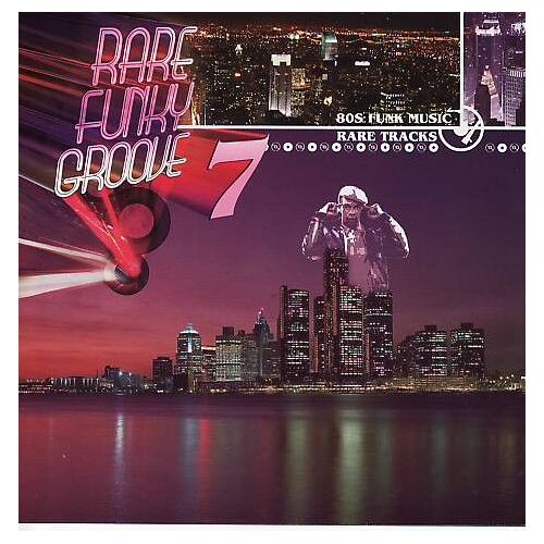 Rare Funky Groove 7 Cd Import 80's Funky Tracks