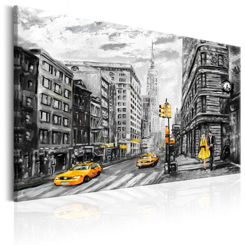 Tableau Villes Walk in New York 120 x 80 cm