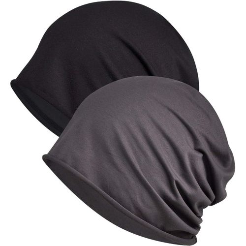 Tzf-2 Pack Bonnet Turban Chimio Femme Coton Stretch Bonnet De Nuit Chapeaux Bandeau Foulard Chimio Mode Musulmanes Pour Perte De Cheveux Cancer Sortie Vacances