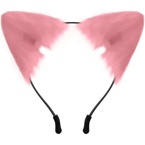 Tzf-Oreille De Chat,Serre Tete Chat,Bandeau Oreille Femme,Serre Tete Halloween,Deguisement Chat,Oreille Chat Serre Tete Rose,Cosplay Chat Renard,Serre Tete Noël Saint Valentin,Accessoires Fête