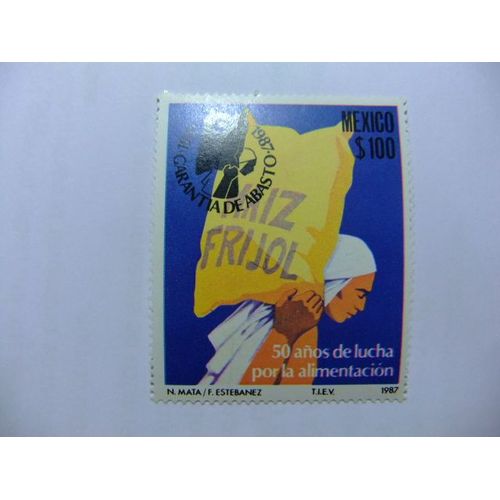 109 Mexico 1987 / Programa Nacional De Alimentacion / Yvert 1192 Mnh