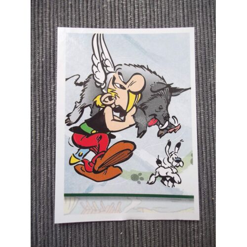Carte Panini "60 Ans D'aventures Astérix" Carrefour N°6 / Vignette Autocollante Ou Sticker