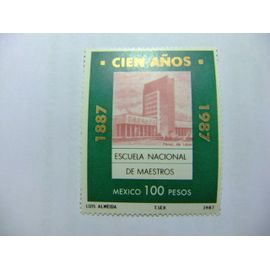 109 Mexico 1987 / Centenario De La Escuela De Maestros / Yvert 1179 Mnh