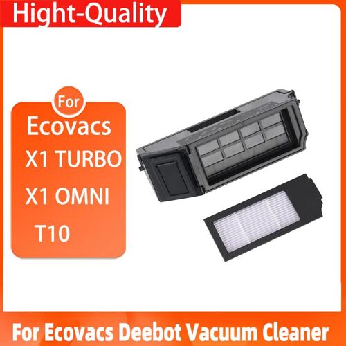 Boîte À Poussière Pour Aspirateur Robot Ecovacs Deebot X1 Turbo / Omni /T10, Filtre Hepa, Accessoires De Remplacement, Bac À Poussière, Pièces De Rech 9109-May26798