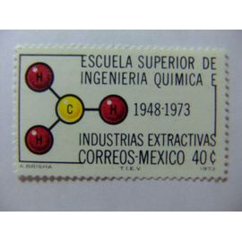 109 Mexico 1973 / Escuela Superior De Inginieria / Quimica / Yvert 796 Mnh