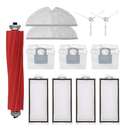 Kit Robot Aspirateur Roborock Q7 Max Q7 Plus T8, Brosse Principale, Brosse Lat¿¿rale, Filtre, R¿¿servoir D'Eau, Support De Plaque, Sac Anti-Poussi¿¿re 9109-May20656