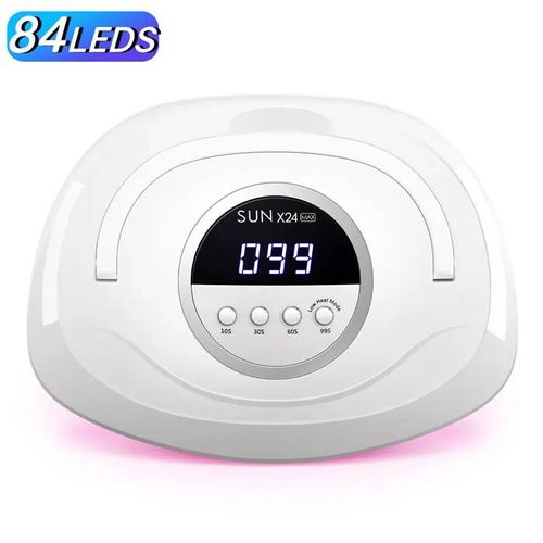 Lampe À Ongles Uv Led Sun X24, 84 Led, Lampes De Séchage Puissantes Pour Tous Les Vernis Gel