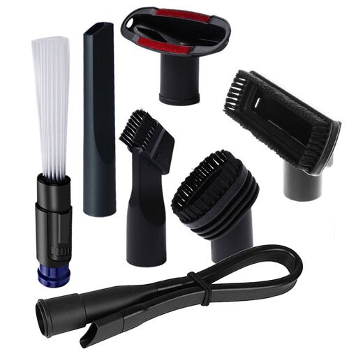 Buse D'Aspirateur Universelle 32 Et 35Mm, Brosse Longue, Flexible, Plate Et Mince, T¿ºte D'Aspiration Pour Outil De Nettoyage D'Angle De Canap¿¿ 9109-May28559
